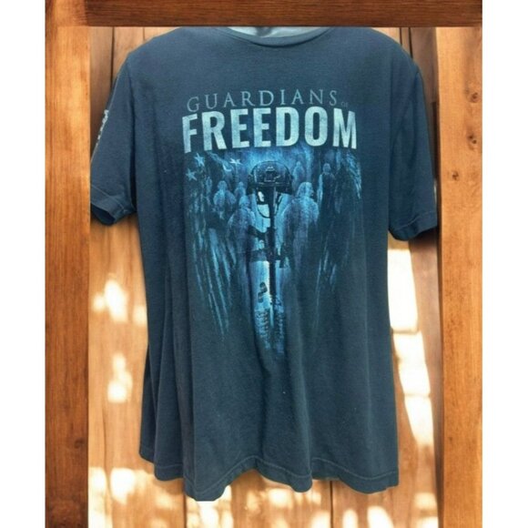Grunt Style "Guardians Of Freedom" T-Shirt XL - US 1776 Graphic Tshirt - Picture 1 of 5